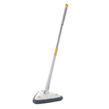 Maxbell Extendable Triangle Mop 360 Rotating Wall Mop with Long Handle for Window White