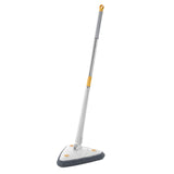 Maxbell Extendable Triangle Mop 360 Rotating Wall Mop with Long Handle for Window White