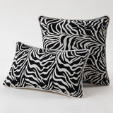 Maxbell Zebra Striped Printed Throw Pillow Cover Decorative for Car Room Decor Rectangle