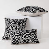 Maxbell Zebra Striped Printed Throw Pillow Cover Decorative for Car Room Decor Rectangle