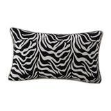 Maxbell Zebra Striped Printed Throw Pillow Cover Decorative for Car Room Decor Rectangle