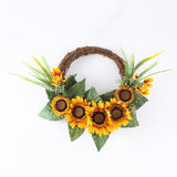 Maxbell #Artificial Wreath Green Leaves Garland for Wedding Thanksgiving Day Decor