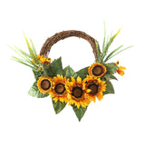 Maxbell #Artificial Wreath Green Leaves Garland for Wedding Thanksgiving Day Decor