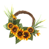 Maxbell #Artificial Wreath Green Leaves Garland for Wedding Thanksgiving Day Decor