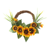 Maxbell #Artificial Wreath Green Leaves Garland for Wedding Thanksgiving Day Decor
