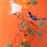 Maxbell Chinese Style Porcelain Ginger Jar Home Decor Airtight Lid Storage Jar Can