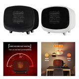 Maxbell Mini Personal Space Heater 900 Watt 2 Operating Modes for Dorm Office Black