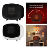 Maxbell Mini Personal Space Heater 900 Watt 2 Operating Modes for Dorm Office Black