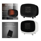 Maxbell Mini Personal Space Heater 900 Watt 2 Operating Modes for Dorm Office Black