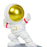 Maxbell Desktop Phone Holder Astronaut Figurine Desk Smartphone Stand Bedroom Gold