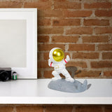 Maxbell Desktop Phone Holder Astronaut Figurine Desk Smartphone Stand Bedroom Gold