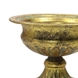 Maxbell Vintage Metal Flower Vase for Wedding Centerpiece for Party Anniversary Gold