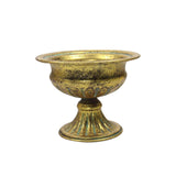 Maxbell Vintage Metal Flower Vase for Wedding Centerpiece for Party Anniversary Gold
