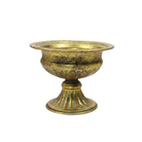 Maxbell Vintage Metal Flower Vase for Wedding Centerpiece for Party Anniversary Gold