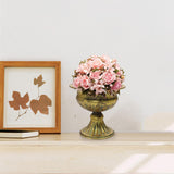 Maxbell Vintage Metal Flower Vase for Wedding Centerpiece for Party Anniversary Gold