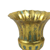 Maxbell Vase Planter Flower Pot Decorative for Living Room Table Centerpieces Home Gold