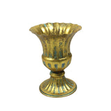 Maxbell Vase Planter Flower Pot Decorative for Living Room Table Centerpieces Home Gold