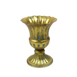 Maxbell Vase Planter Flower Pot Decorative for Living Room Table Centerpieces Home Gold