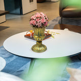 Maxbell Vase Planter Flower Pot Decorative for Living Room Table Centerpieces Home Gold