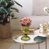 Maxbell Vase Planter Flower Pot Decorative for Living Room Table Centerpieces Home Gold