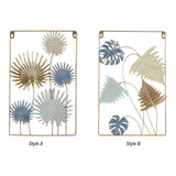 Maxbell Wall Decor with Frame Hanging Decor for Exhibition Halls Living Room Style A