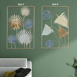 Maxbell Wall Decor with Frame Hanging Decor for Exhibition Halls Living Room Style A