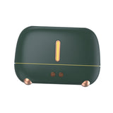 Maxbell Air Humidifier USB with Realistic Flame Essential Oil Mist Maker Aroma Green