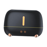 Maxbell Air Humidifier USB with Realistic Flame Essential Oil Mist Maker Aroma Black