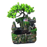 Maxbell Electric Tabletop Water Fountain Rolling Ball Water Sound with Lights Decor without Mist