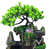 Maxbell Electric Tabletop Water Fountain Rolling Ball Water Sound with Lights Decor without Mist