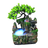 Maxbell Electric Tabletop Water Fountain Rolling Ball Water Sound with Lights Decor with Mist