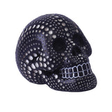 Maxbell Modern Skull Figurine Skeleton Head Statue Collectible for Office Decor