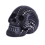 Maxbell Modern Skull Figurine Skeleton Head Statue Collectible for Office Decor