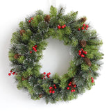 Maxbell Maxbell Artificial Wreath Christmas Wall Hanging Winter Wreath for Door Wedding Xmas 30cm