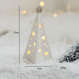 Maxbell Christmas Decorative Table Lamp Luminous Outdoor for Entryway Props New Year small tree