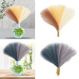 Maxbell 6x Artificial Dried Flower Arrangement Vase Filler for Home Decor beige brown khaki