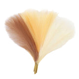 Maxbell 6x Artificial Dried Flower Arrangement Vase Filler for Home Decor beige brown khaki