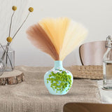 Maxbell 6x Artificial Dried Flower Arrangement Vase Filler for Home Decor beige brown khaki