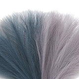 Maxbell 6x Artificial Dried Flower Arrangement Vase Filler for Home Decor blue green gray