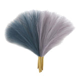 Maxbell 6x Artificial Dried Flower Arrangement Vase Filler for Home Decor blue green gray