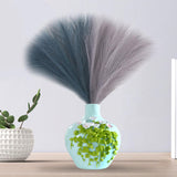 Maxbell 6x Artificial Dried Flower Arrangement Vase Filler for Home Decor blue green gray