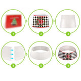 Maxbell Christmas Tree Collar Portable Decorative Ornament for Cafe Office Party