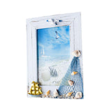 Maxbell Photo Holder Craft Tabletop Fashion Sailboat Mediterranean Ornaments 6 inch 15x20cm