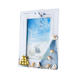 Maxbell Photo Holder Craft Tabletop Fashion Sailboat Mediterranean Ornaments 6 inch 15x20cm