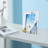 Maxbell Photo Holder Craft Tabletop Fashion Sailboat Mediterranean Ornaments 6 inch 15x20cm