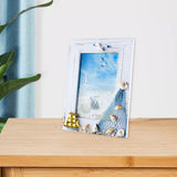 Maxbell Photo Holder Craft Tabletop Fashion Sailboat Mediterranean Ornaments 6 inch 15x20cm
