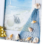 Maxbell Photo Holder Craft Tabletop Fashion Sailboat Mediterranean Ornaments 6 inch 15x20cm