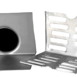 Maxbell Water Waste Filter Drainage Same Layer L Shaped Control Backflow for Kitchen Floor Drain Piece