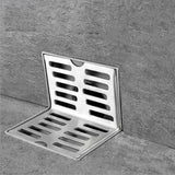 Maxbell Water Waste Filter Drainage Same Layer L Shaped Control Backflow for Kitchen Floor Drain Piece