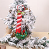 Maxbell Christmas Picks Elf Legs Boot Whimsical Decorations for Christmas Tree